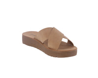 WOMAN'S SHOES CAMEL NUB SANDALS LUCY