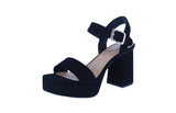 WOMAN'S SHOES BLACK NUB HEELS MACEY