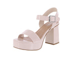 WOMAN'S SHOES IVORY PAT HEELS MACEY