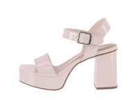 WOMAN'S SHOES IVORY PAT HEELS MACEY