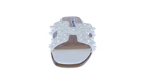 WOMAN'S SHOES IVORY PU LEATHER SANDALS MAIN-27