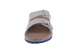 WOMAN'S SHOES BEIGE NUB SANDALS MARS-1