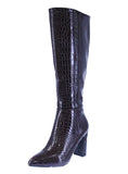 WOMAN'S BOOTS BROWN PAT CROC MARTHA-7
