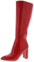 WOMAN'S BOOTS RED PAT CROC MARTHA-7