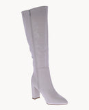 WOMAN'S BOOTS WHITE PU LEATHER CROC MARTHA-1