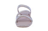 WOMAN'S SHOES NUDE PU/GLITTER SANDALS MEDUSA-88