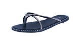WOMAN'S SHOES BLACK STONE/GLITTER SANDALS MICK-17