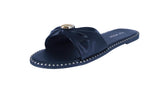 WOMAN'S SHOES BLACK PU LEATHER  SANDALS MICK-47