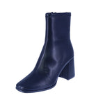 WOMAN'S BOOTIES BLACK PU LEATHER MILAN-40