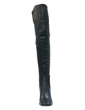 WOMAN'S SHOES BLACK PU BOOTS MILAN-66