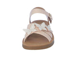 KID'S SHOES NUDE PU LEATHER/RHINESTONE SANDALS NAOMI-15K