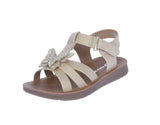 BABY'S SHOES GOLD PU/RHINESTONE SANDAL NAOMI-1A