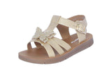 KID'S SHOES GOLD PU LEATHER/RHINESTONE SANDALS NAOMI-1K