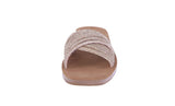 WOMAN'S SHOES ROSE GOLD RHINESTONE/SU SANDALS NIKKI-15