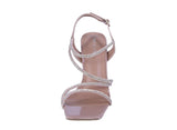 WOMAN'S SHOES BLUSH PAT GLITTER HEELS NILE-38