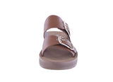WOMAN'S SHOES TAN PU LEATHER SANDALS OTTO-1
