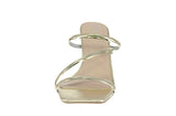 WOMAN'S HEELS GOLD METALLIC PHOEBE-1