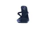 WOMAN'S HEELS BLACK CROC PAT PHOEBE-22