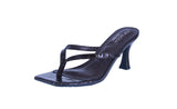 WOMAN'S HEELS BROWN CROC PAT PHOEBE-22
