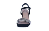 WOMAN'S SHOES BLACK NUB HEELS QUEENA-22