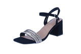 WOMAN'S SHOES BLACK NUB HEELS QUEENA-22
