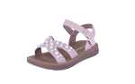 KID'S SHOES PINK PU LEATHER SANDALS RARE-35KA