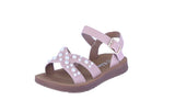 KID'S SHOES PINK PU LEATHER SANDALS RARE-35KA