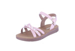 KID'S SHOES PINK PU LEATHER SANDALS RARE-36K