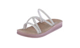 WOMAN'S SHOES GOLD STONE/GLITTER SANDALS RECOMMEND-68