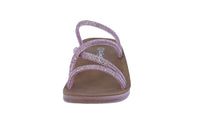 KID'S SHOES PINK STONE/GLITTER SANDALS RECOMMEND-68K