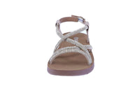 KID'S SHOES GOLD RHINESTONE SANDALS REFORM-103K