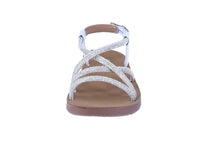 KID'S SHOES SILVER RHINESTONE SANDALS REFORM-103K