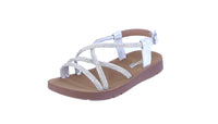 KID'S SHOES SILVER RHINESTONE SANDALS REFORM-103K