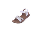 BABY'S SHOES WHITE PU LEATHER SANDAL REFORM-72KA