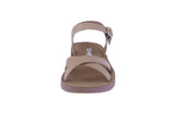 KID'S SHOES BEIGE PU LEATHER SANDALS REFORM-8K