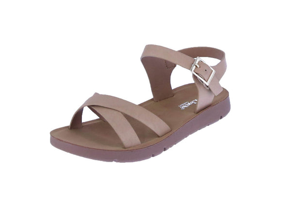 KID'S SHOES BEIGE PU LEATHER SANDALS REFORM-8K