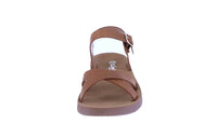 KID'S SHOES TAN PU LEATHER SANDALS REFORM-8K