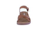 KID'S SHOES TAN PU LEATHER SANDALS REFORM-8K