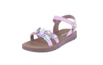 KID'S SHOES MULTI PINK PU LEATHER SANDALS RENOVATE-48K