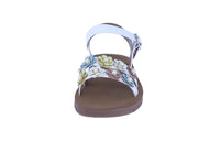 KID'S SHOES MULTI WHITE PU LEATHER SANDALS RENOVATE-48K