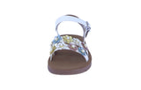 KID'S SHOES MULTI WHITE PU LEATHER SANDALS RENOVATE-48K