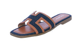 WOMAN'S SHOES BLUE DENIM SANDALS RIO-26