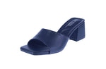 WOMEN'S SHOES BLACK PU LEATHER HEELS SALLY-45