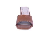 WOMEN'S SHOES TAN/PU HEELS SALLY-45