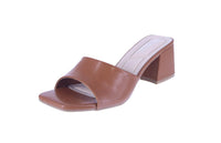 WOMEN'S SHOES TAN/PU HEELS SALLY-45