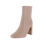 WOMAN'S BOOTIES BONE PU SHIFT-17