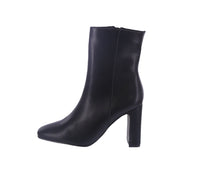 WOMAN'S BOOTIES BLACK PU SHIFT-17