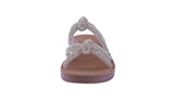 WOMAN'S SHOES ROSE GOLD STONE SANDALS SOL-88