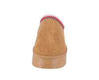 WOMAN'S SHOES TASMAN SLIPPER TAN SUEDE SOLID-10