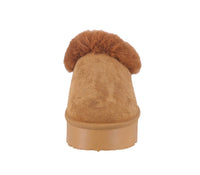 WOMAN'S SHOES TASMAN SLIPPER TAN SUEDE SOLID-2